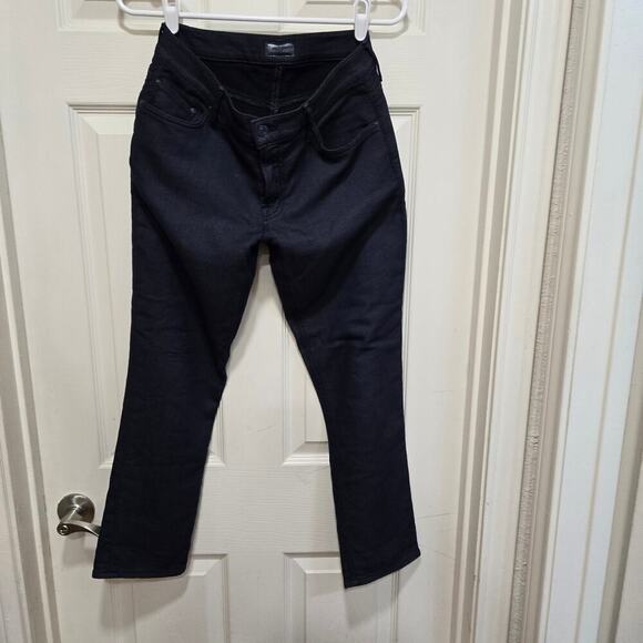 Mother The Dropout Size 25 Dark Wash Weekend Casual Pants - Picture 3 of 9